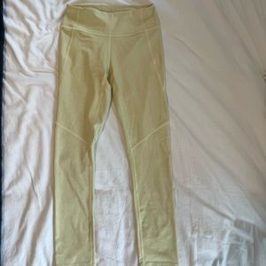 outdoor voices yellow leggings